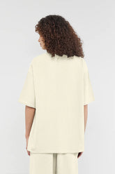 Organic Crinkled Cotton Oversized T-Shirt